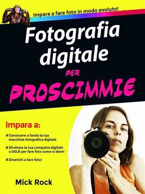 cover image of Fotografia Digitale per Proscimmie